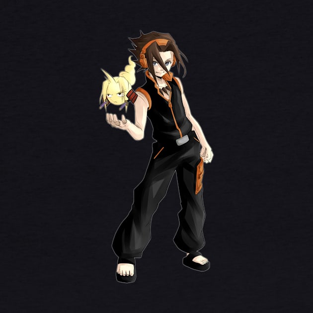 yoh asakura shaman king by Beatlo